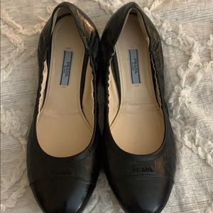 Authentic Prada ballet flats